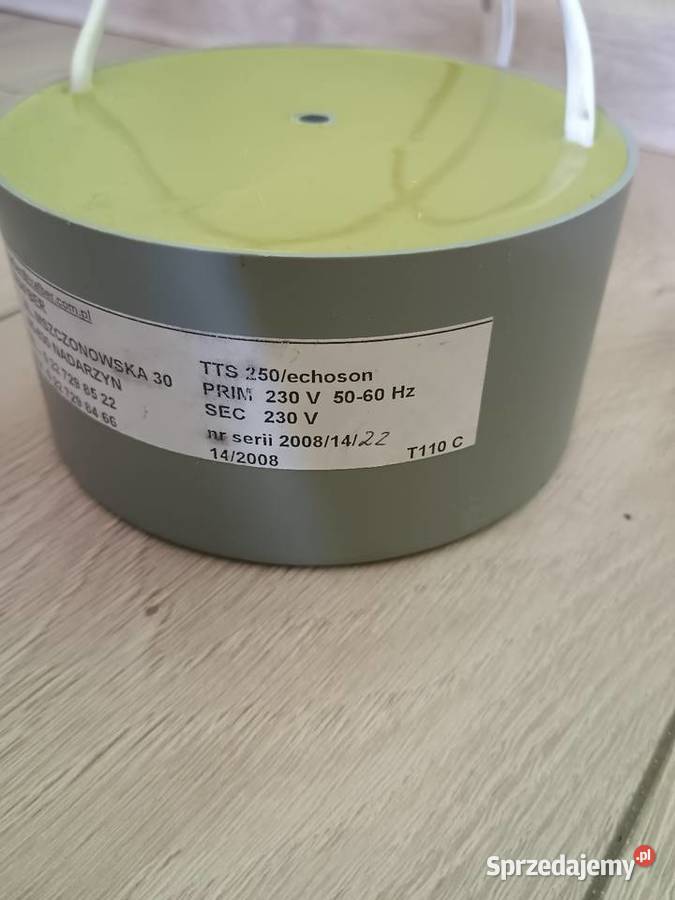 Transformator separacyjny Elektronika lubelskie Strzyżewice sprzedam