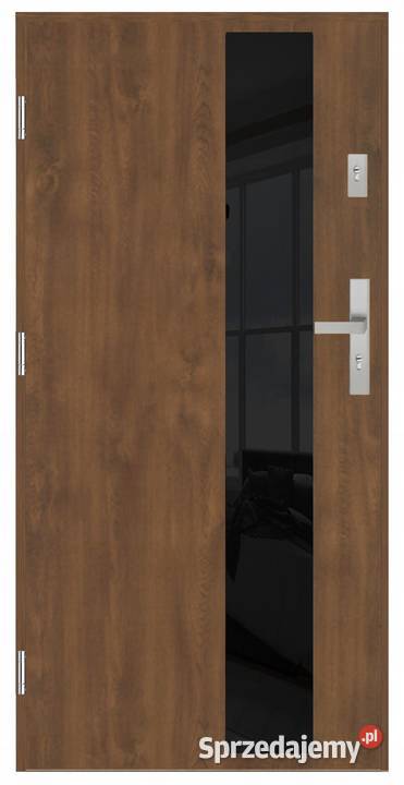 Drzwi wejściowe 72 mm SA3 GLASS PEŁNE PREMIUM Drzwi zewnętrzne Ciemniewo