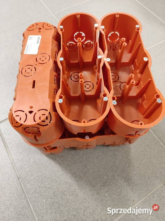 Puszki podtynkowe 60 mm PK60 Pawbol z wkrętami Tąpadła