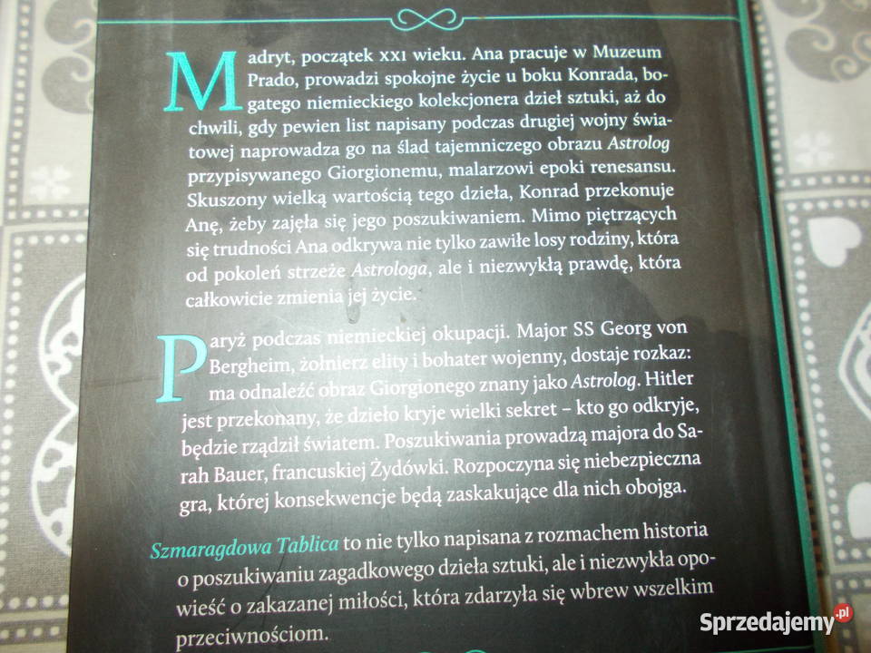 Carla Montero Szmaragdowa tablica