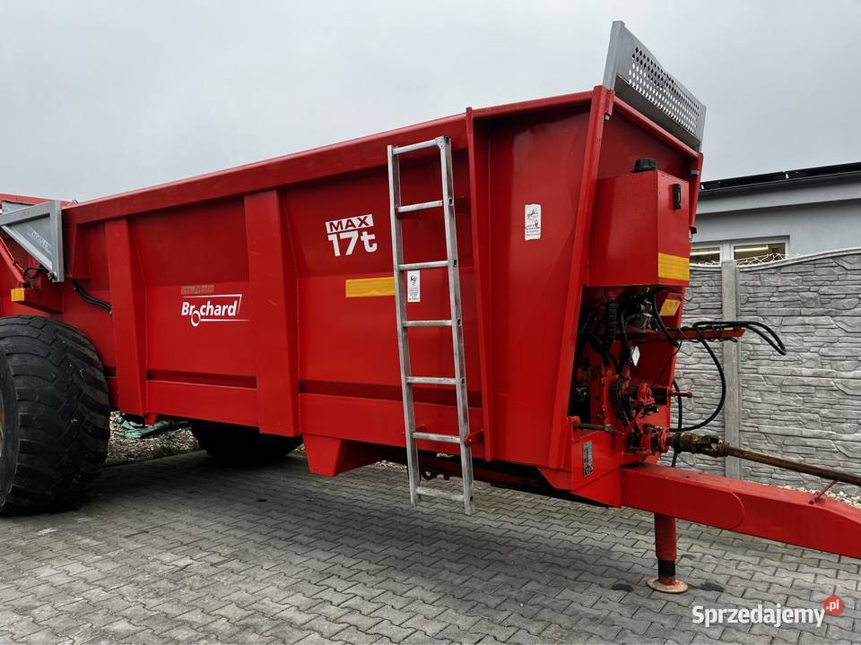 Rozrzutnik Obornika BROCHARD DRAGON 17t 2006r Brzeg