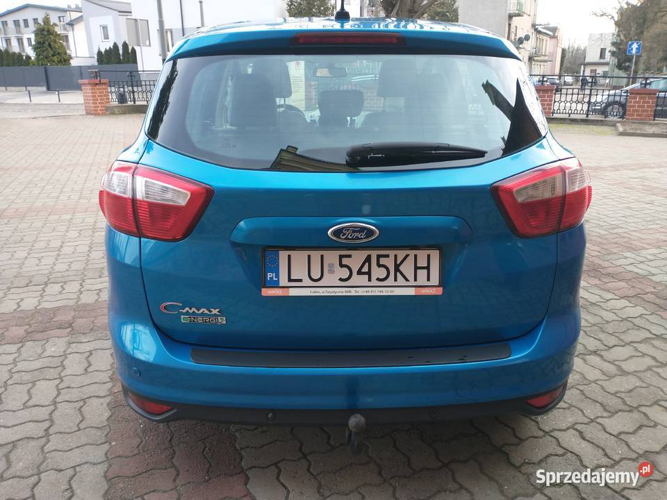 Ford C mały przebieg jasny skórzany interior hybryda Pabianice