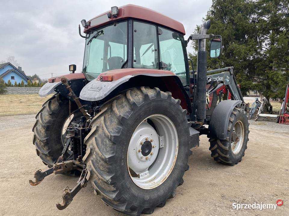 ciagnik CASE Maxxum MX100 ladowacz Quicke