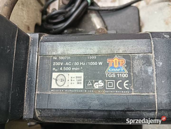 Piła ukośnica 1050W 230V pilarka piłka stołowa Wałbrzych sprzedam