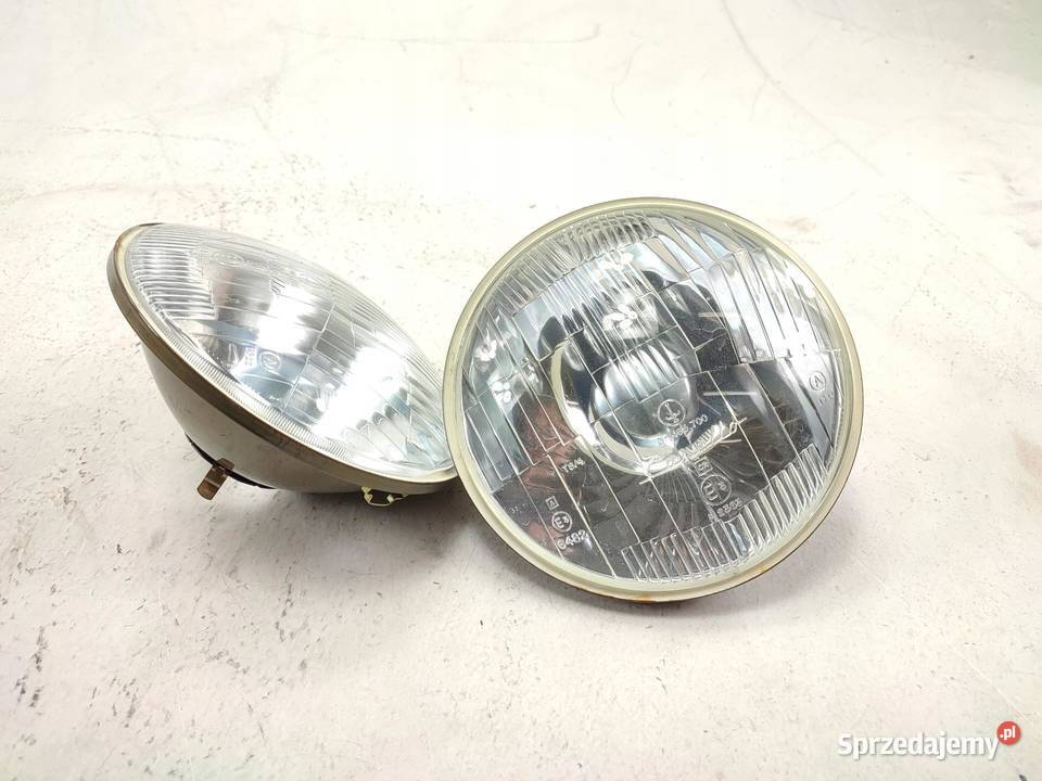 LAMPA PRZÓD KOMPLET 2 180mm VINTAGE VOLVO PV544