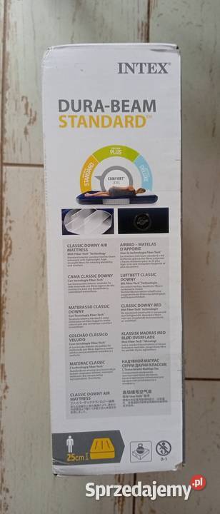 INTEX materac classic z technologią fibertech Miedary sprzedam