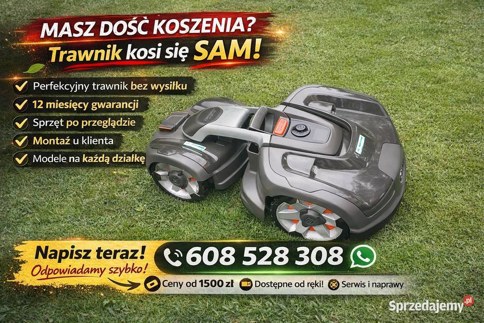 Robot koszącyHusqvarna Automower Gardena Roboty koszące Rzeszów