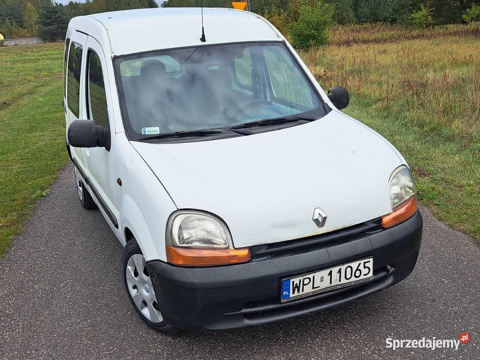Sprzedam Renault Kangoo 14 8v benzyna 2001r Rok produkcji 2001 Żyrardów