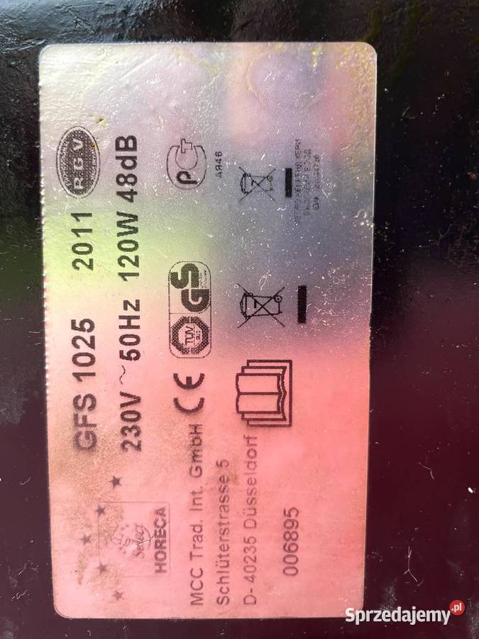 Krajalnica przemysłowa do wędlin i sera Załęże sprzedam