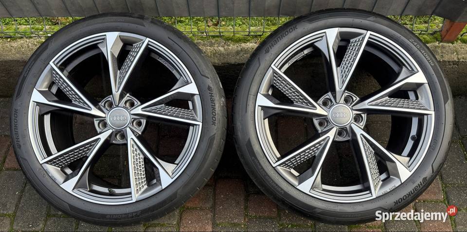 19 Audi A4 A5 A6 koła felgi komplet 5x112 ET45 wielkopolskie Lubasz