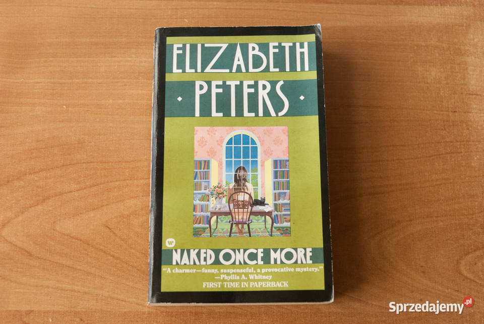 Elizabeth Peters NAKED ONCE MORE Mystery Warner miękka podkarpackie