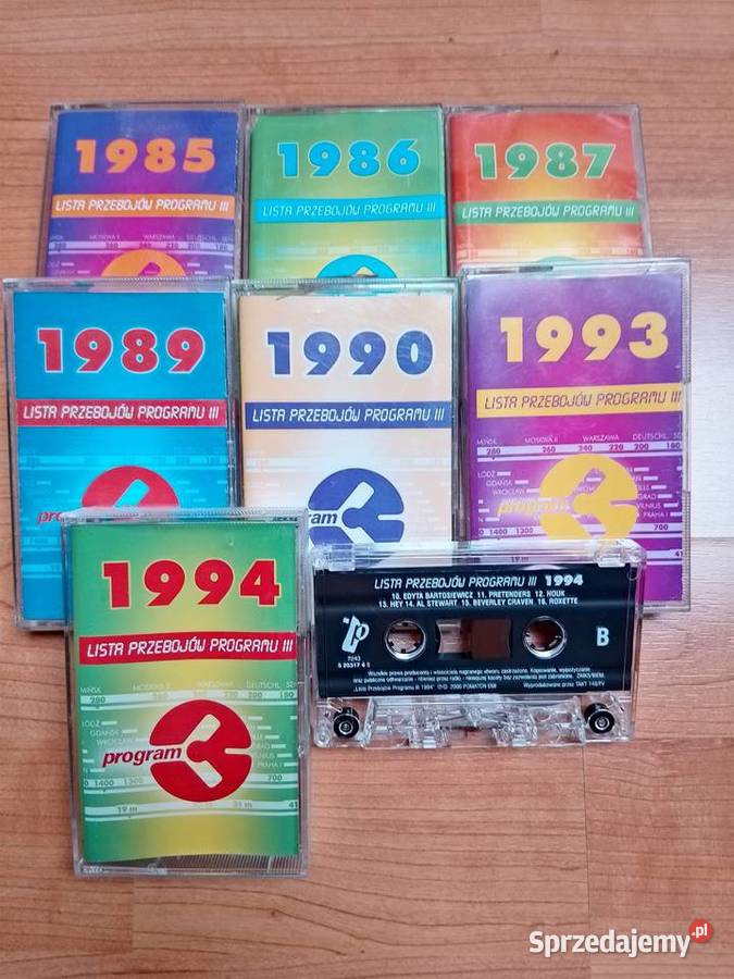 Lista Przebojów Programu III Trójki kaseta Szczecin