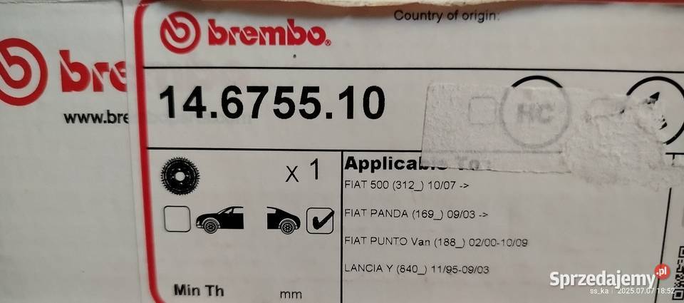BREMBO Bęben hamulcowy 14675510 osobowe dolnośląskie Chojnów