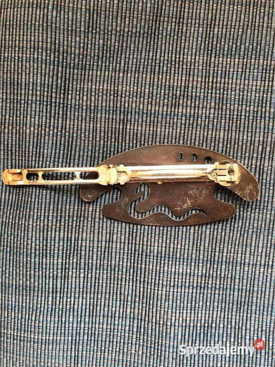 Miedziana klamra do włosów dolnośląskie Legnica sprzedam