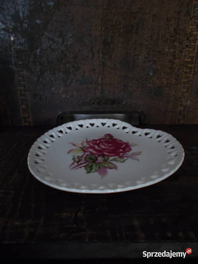 Porcelana Terra Kolekcjonerski Talerz Obrazek Szczecin