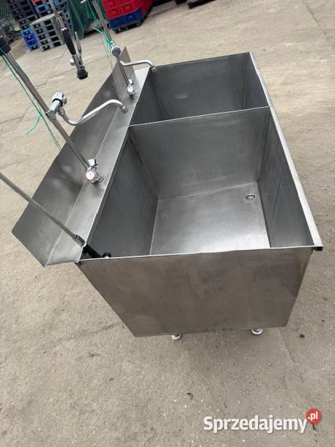 Basen gastronomiczny dwukomorowy głęboki z 2 Głogówko sprzedam