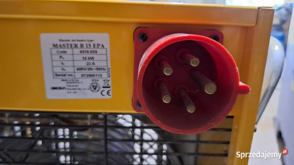 Nagrzewnica 15kW Master B15EPA elektryczna Milejowice sprzedam