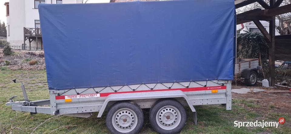 Sprzedam przyczepkę że stelażem i plandeką śląskie Sławków