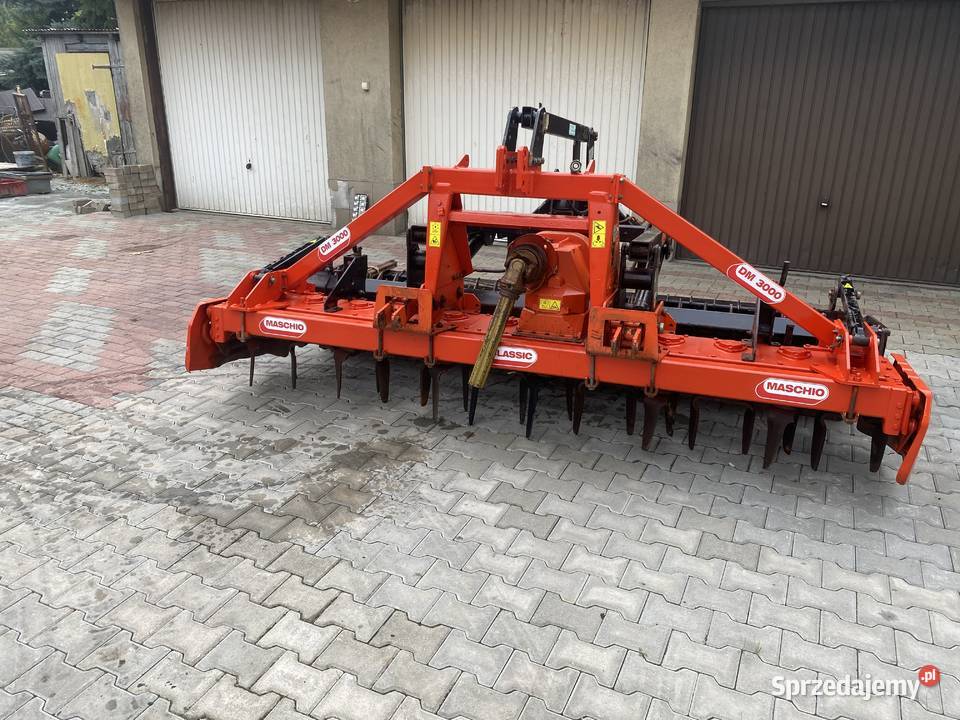 Brona aktywna Maschio DM3000 3m z hydropakiem Kostomłoty