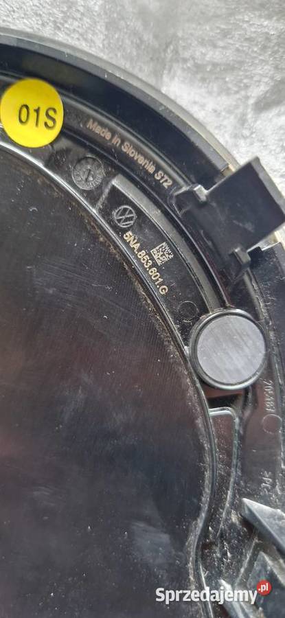 Emblemant antracyt klapy tylnej Chrząstowice