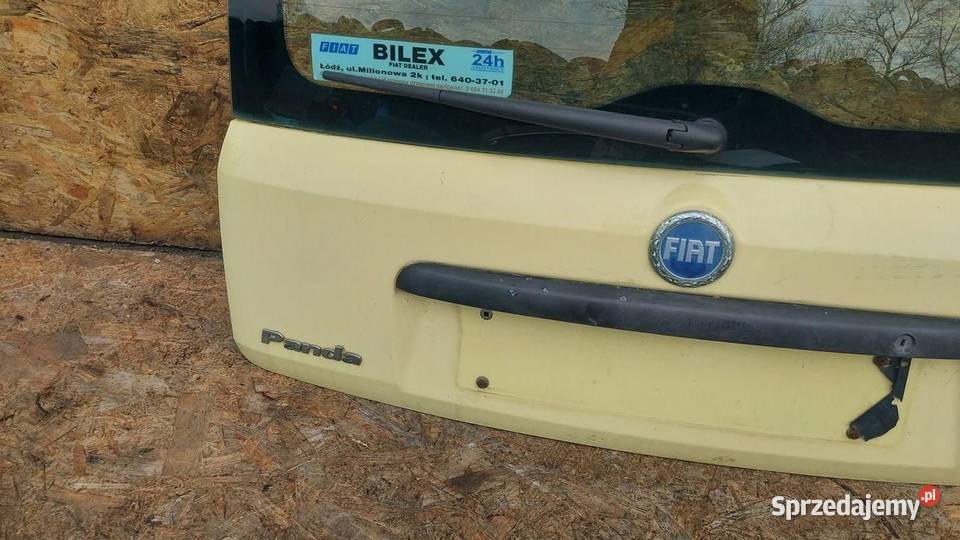 TYLNA KLAPA TYŁ FIAT PANDA II 2 śląskie