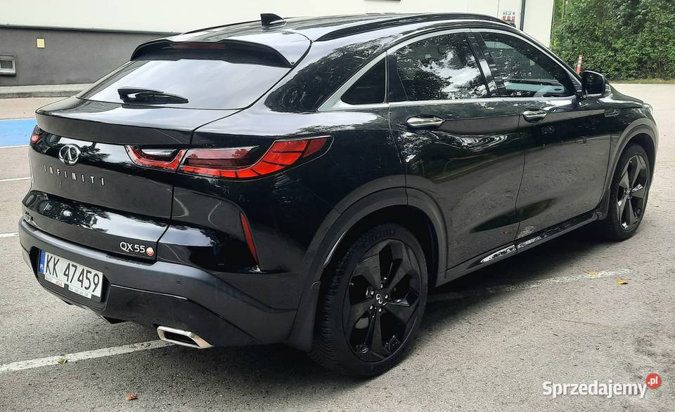 Infiniti QX55 Exclusive 20T268 55tkm Automat isofix Jaśkowice