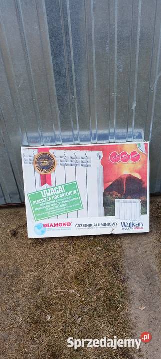 Grzejniki aluminiowe diamond wulkan Górniki sprzedam