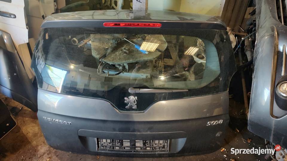 Klapa bagażnika kompletna Peugeot 5008 I KTPD Motoryzacja sprzedam