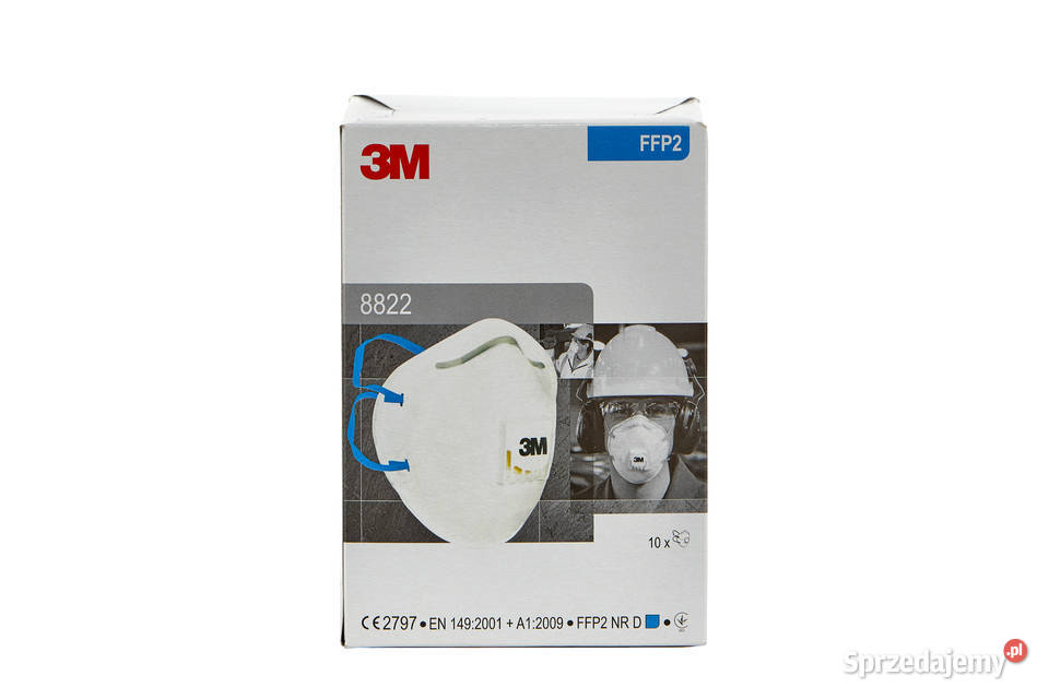 Półmaska 3M 8822 z filtrem Lubań