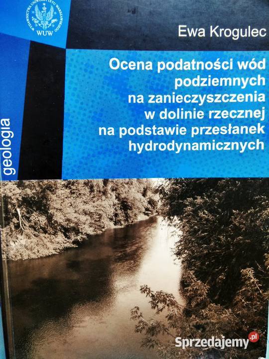 Ocena podatności wód podziemnych Krogulec Warszawa
