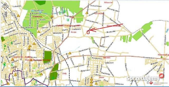 Łódź Okólna działki 800 do 3000 m2 os Dolina Łód 150zł/m2 sprzedam