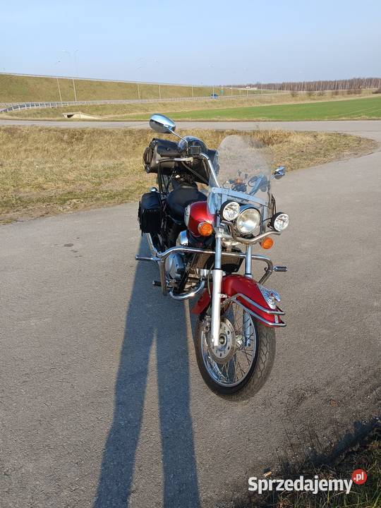Motocykl motor honda shadow Motocykle, skutery, quady Libiszów