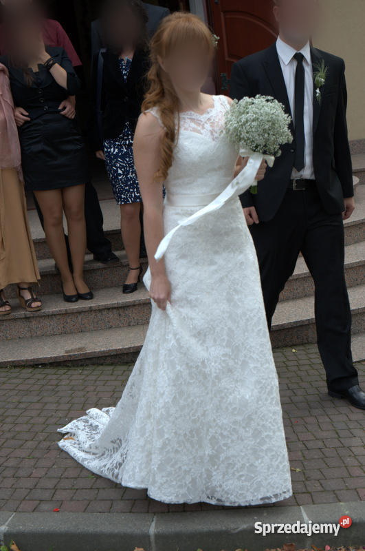 Przepiękna koronkowa suknia ślubna AGNES 11275 3 Bielsko-Biała