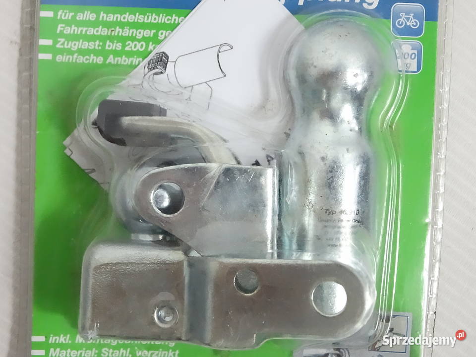 Nowy zaczep sprzęg do przyczepki rowerowej lubelskie Biłgoraj