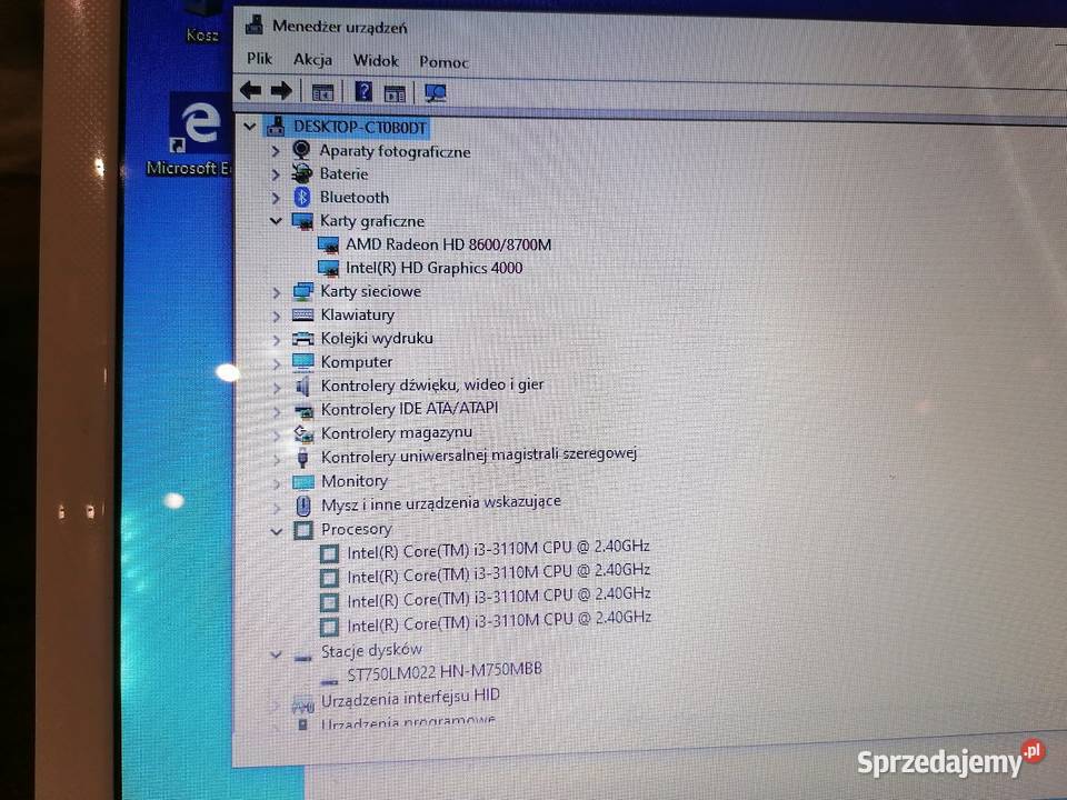 Laptop samsung np370 i34gb 156 led ATI 5650 Białystok