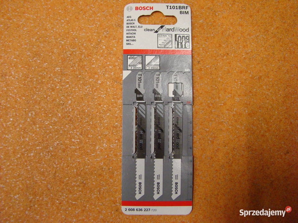 Brzeszczot BOSCH do wyrzynarki typ T 3 PC Ref 2 śląskie Bielsko-Biała