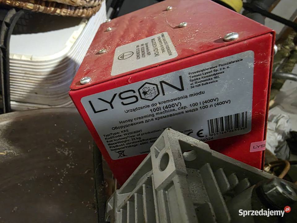 Kremownica do miodu Łysoń KRE W20050NT 100L 400V Hajnówka
