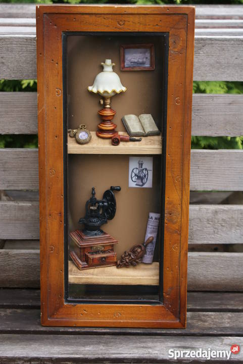 Diorama obraz przestrzenny 46 x 21 Warszawa sprzedam