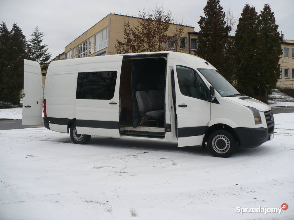 VW Crafter MAXI 6 OSÓB Klima Bez Korozji Stan Siewierz
