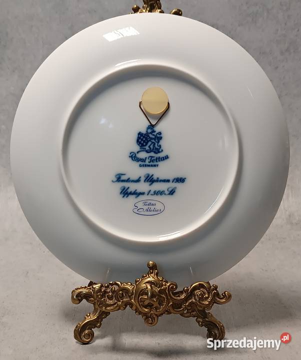 Royal TETTAU 1794 Talerz Kolekcjonerski Julen Dobrzany