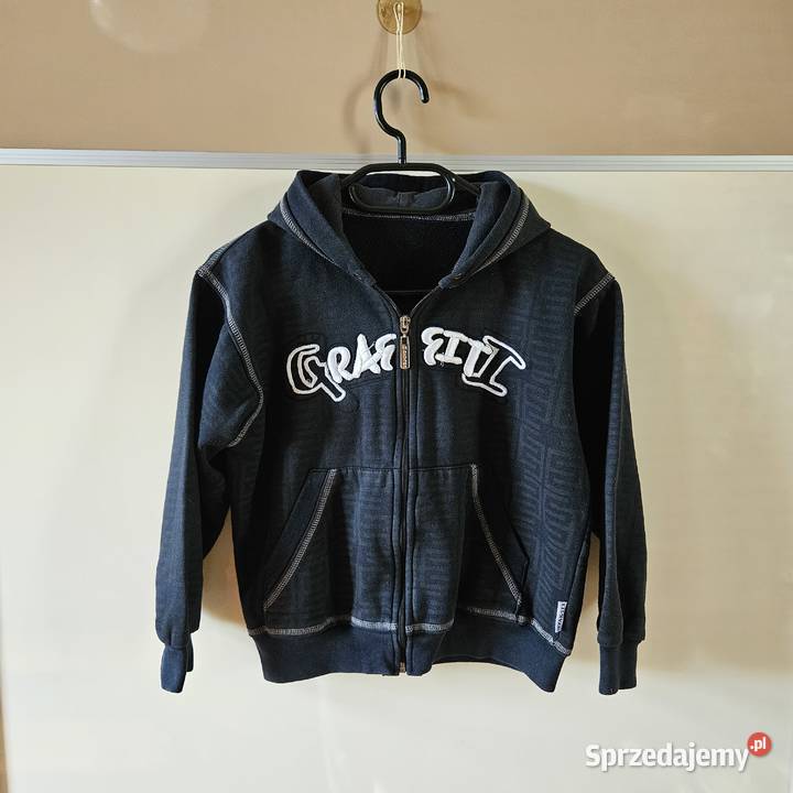 Bluza dziecięca czarna uniseks