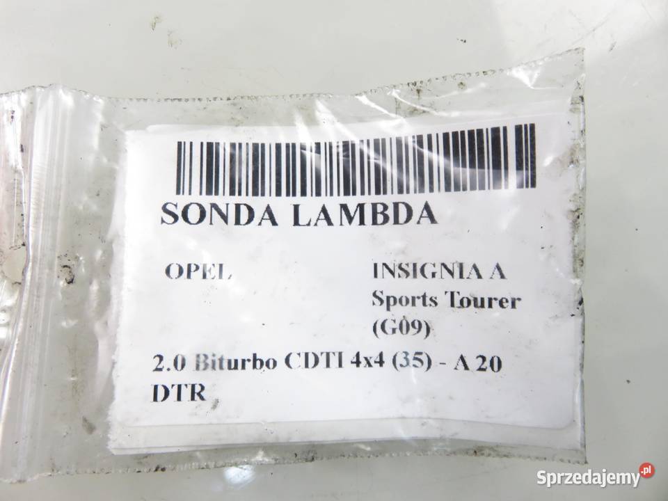 SONDA LAMBDA OPEL INSIGNIA A 20 Biturbo CDTI