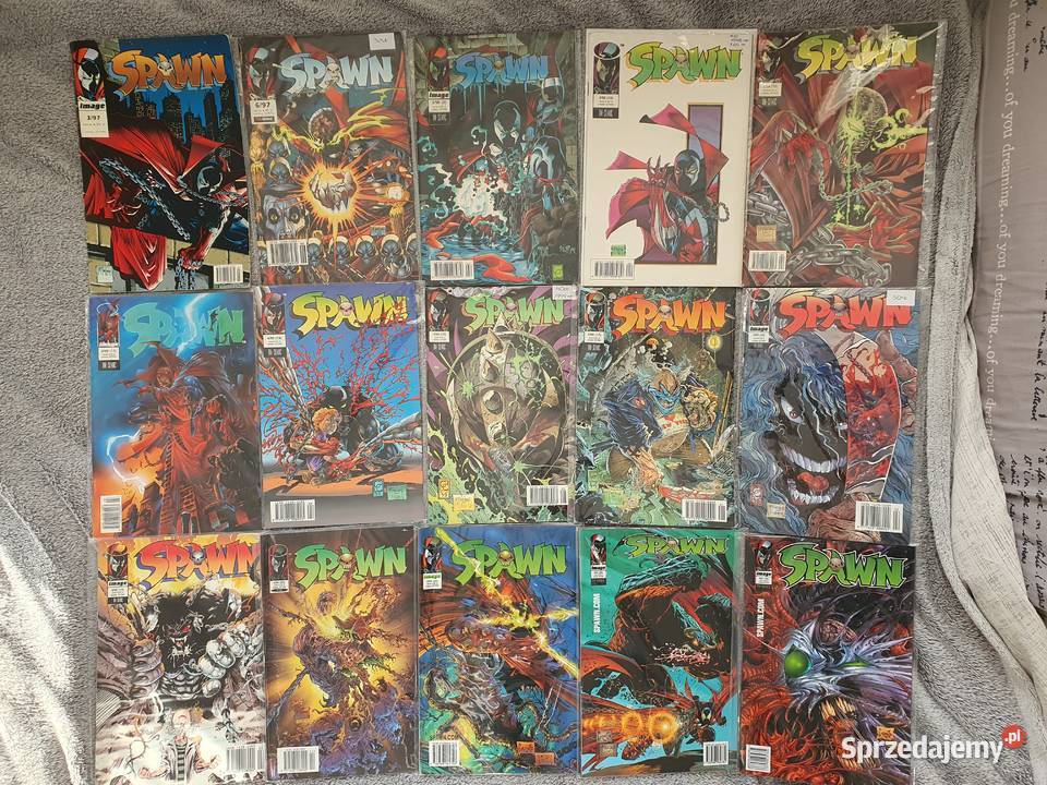 Spawn zestaw 15 komiksów TMSemic 1997 Gdynia