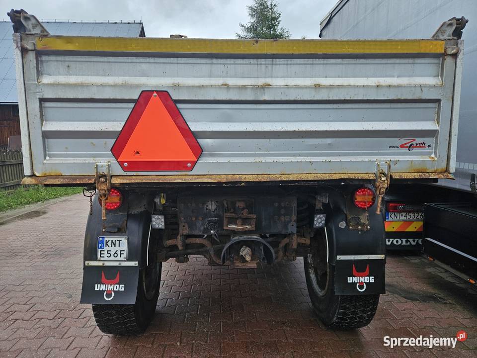 MercedesBenz UNIMOG U1400 150 4x4 Ciągnik Amortyzacja przedniej osi