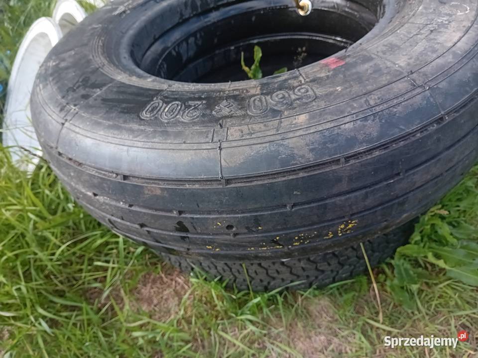 Opona lotnicza samolotowa 660x200 lubelskie Ryki
