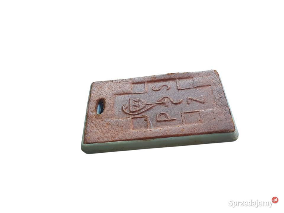 Stara zawieszka przypinka do kluczy plastikowa Cieszyn sprzedam