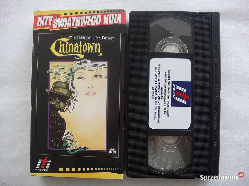 Chinatown Hity światowego kina kaseta video VHS świętokrzyskie Kielce