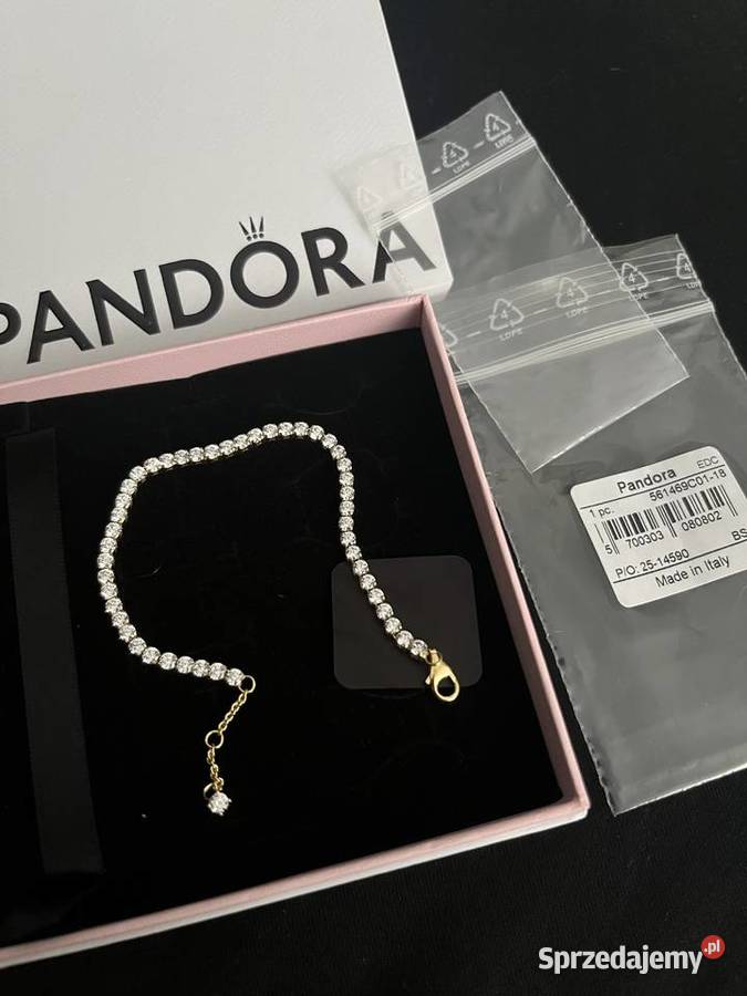 bransoletka tennisowa pandora 18 Radzyń Podlaski