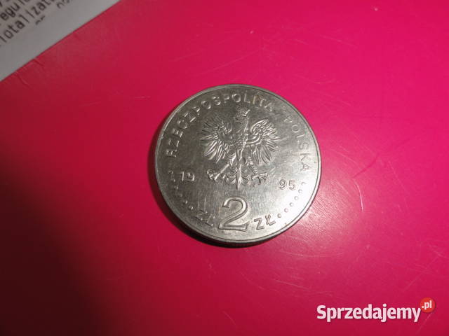 Moneta 2 okolicznościowa z 1995 roku Kawno