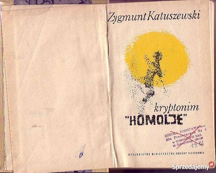 6694 KRYPTONIM HOMOLJE ZYGMUNT KATUSZEWSKI małopolskie Czyrna